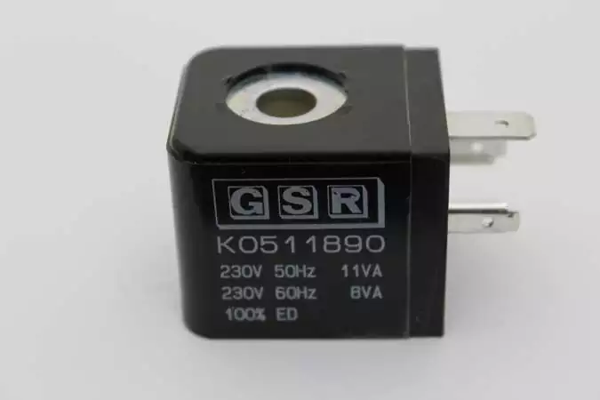 Magnetventil 2/2 Wege mit Spule und Stecker bis 16 bar