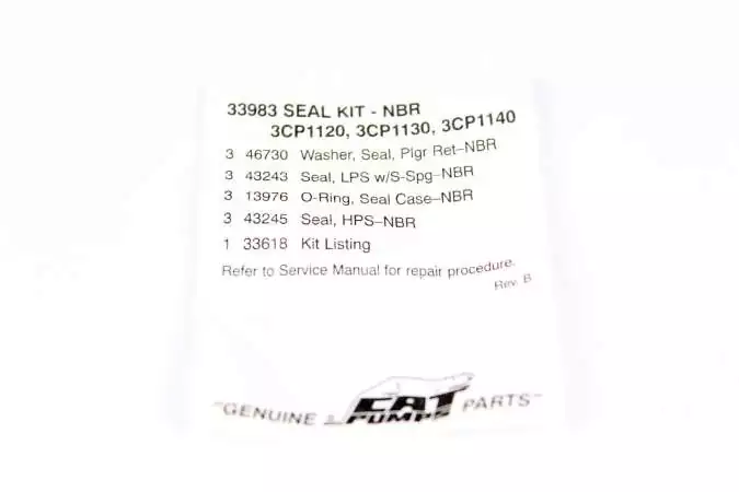 Dichtsatz CAT 3CP NBR für 3CP1120, 3CP1130, 3CP1140, 3CP1120G