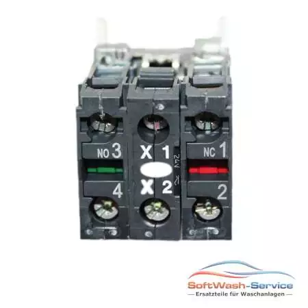 02 Leuchtdrucktaster weiß 24VDC