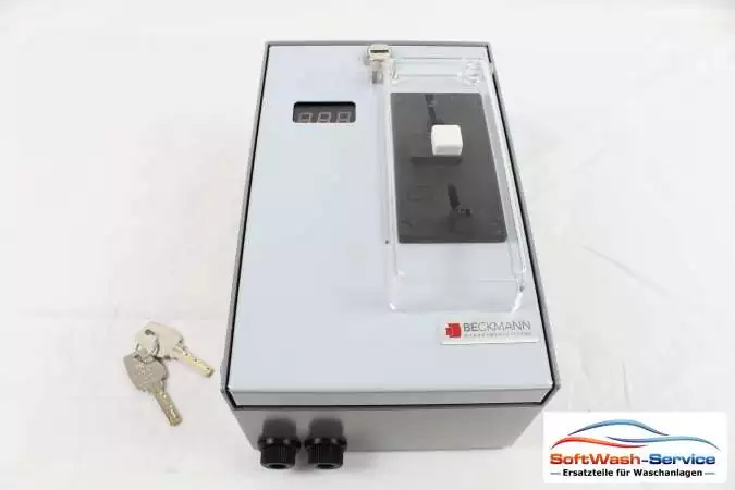 Münzautomat EMS-58 Edelstahl mit Spritzschutz