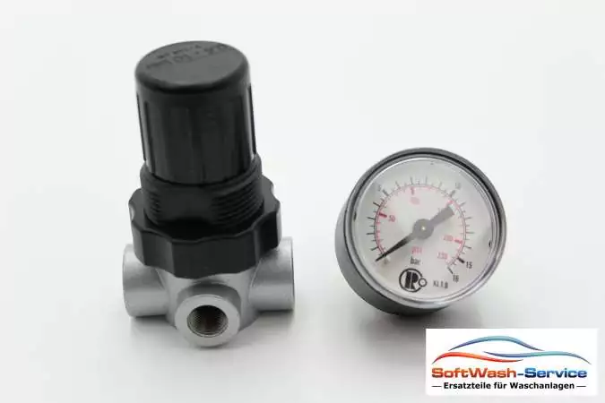Druckregler 1/4" mit Manometer