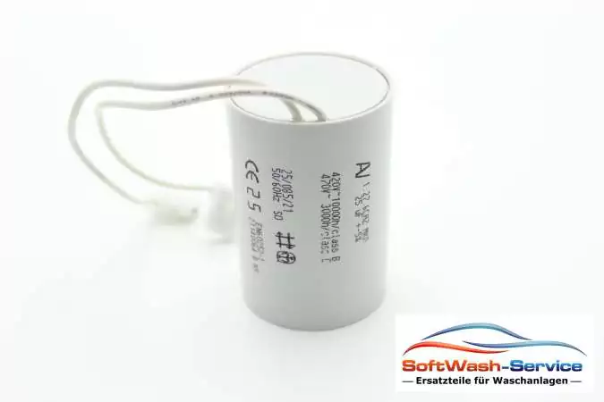 Kondensator 25µF / 450V für Kreiselpumpe BGM9