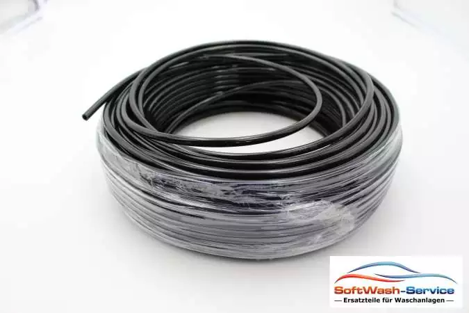 Schlauch Polyurethan 6mm, schwarz