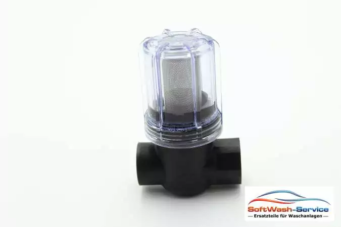 Filter 2x 1/2" IG mit Edelstahlfilter 30