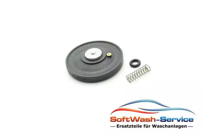 Ventilset aus Membrane, O-Ring und Feder
