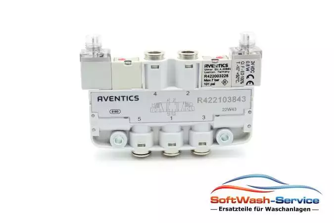 5/3 Wege Ventil elektrisch24VDC M8 Bosch Rexroth MNR. R422 100 843