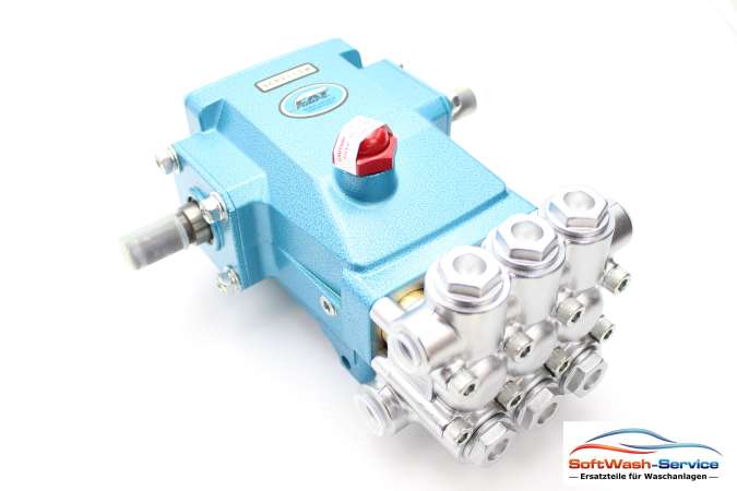 CAT Hochdruckpumpe Modell 5CP 2110W 8,6l / min. 175 Bar bei Motor mit 3,0Kw und 1420 U/min.