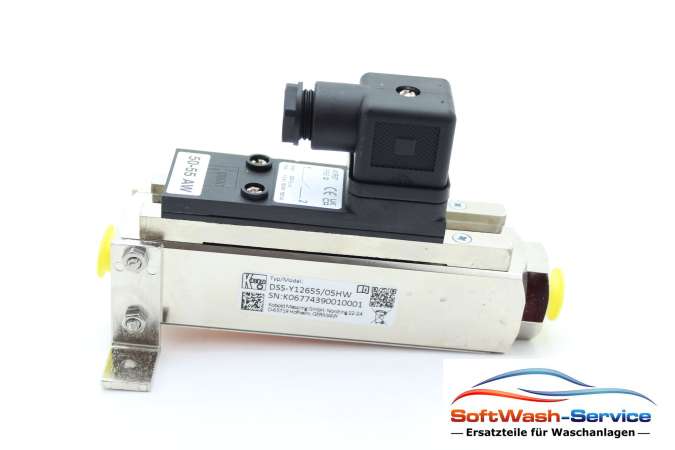 Strömungswächter S2,5R 1/4"I MS mit Vitondichtung