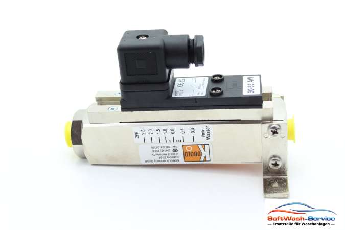 Strömungswächter S2,5R 1/4"I MS mit Vitondichtung