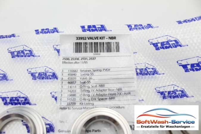Ventilsatz NBR für CAT Pumpe 2530