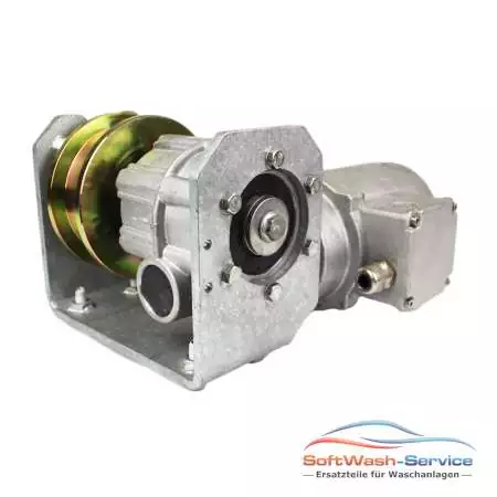Fahrantrieb ES mit Getriebemotor für Portalwaschanlage linke Seite