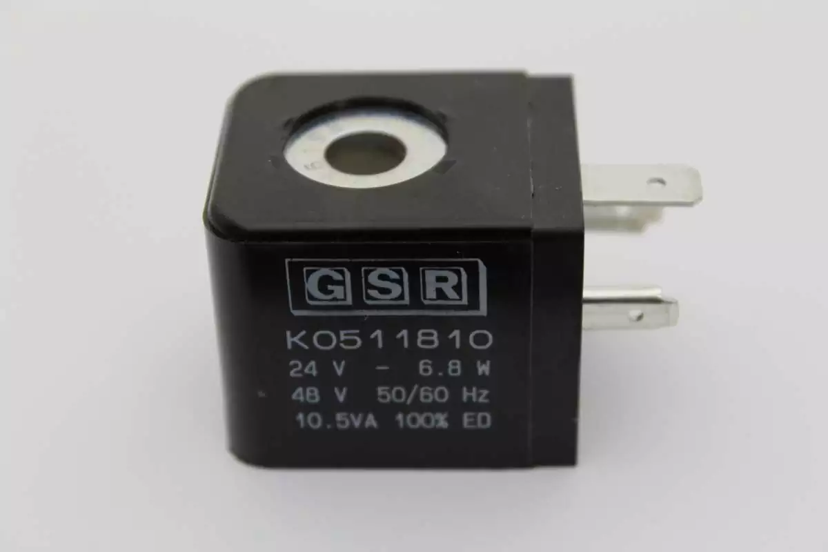 Magnetventil 2/2 Wege mit Spule und Stecker bis 16 bar