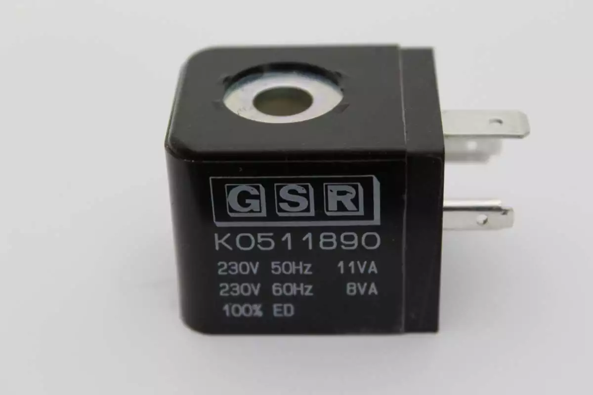 Magnetventil 2/2 Wege mit Spule und Stecker bis 16 bar