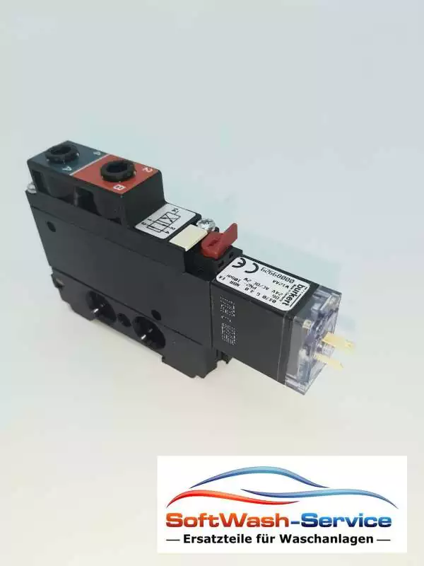 Magnetventil 4/2 Wege 24V AC/DC