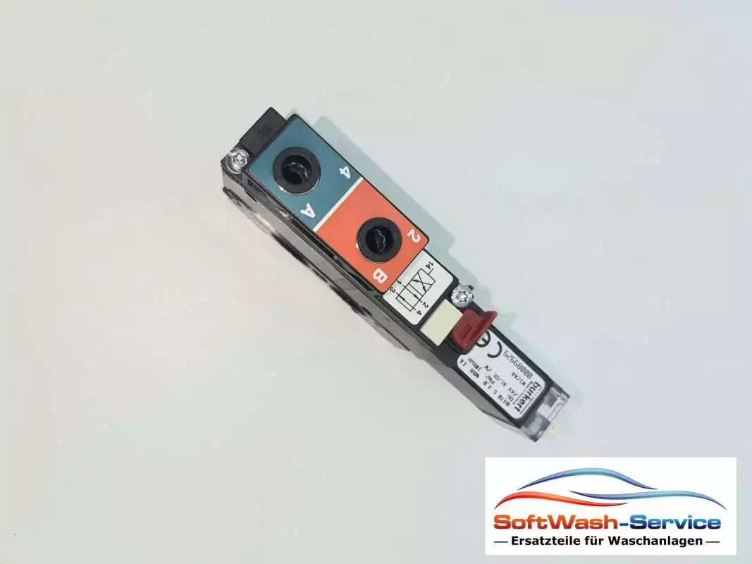 Magnetventil 4/2 Wege 24V AC/DC