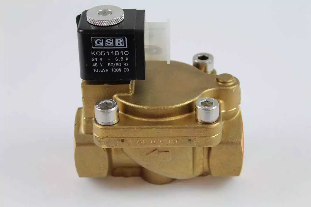 Magnetventil 2/2 Wege mit Spule und Stecker bis 16 bar