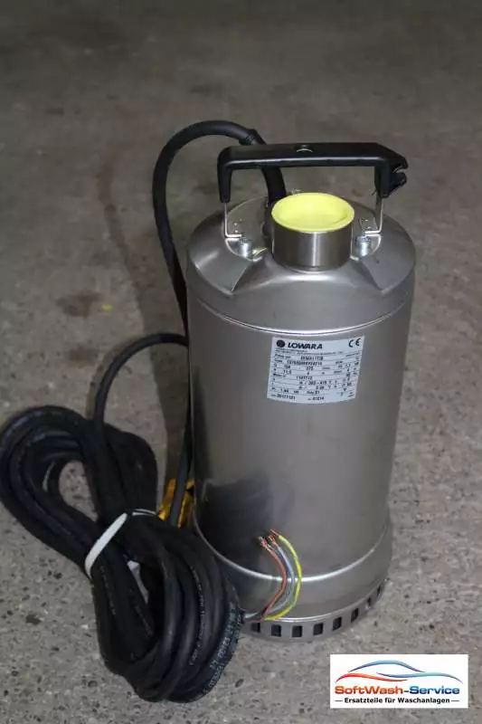 Tauchpumpe 1,1kw 400V 375L/min