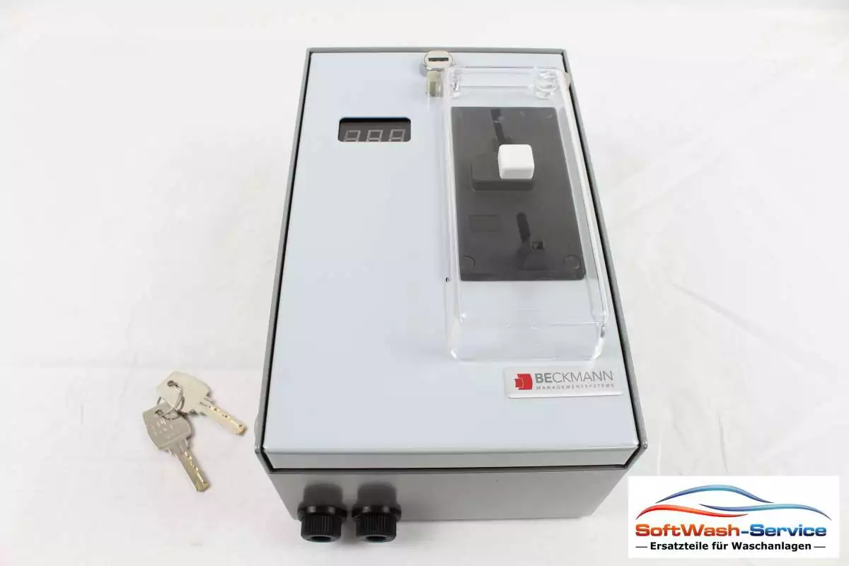 Münzautomat EMS-58 Edelstahl mit Spritzschutz