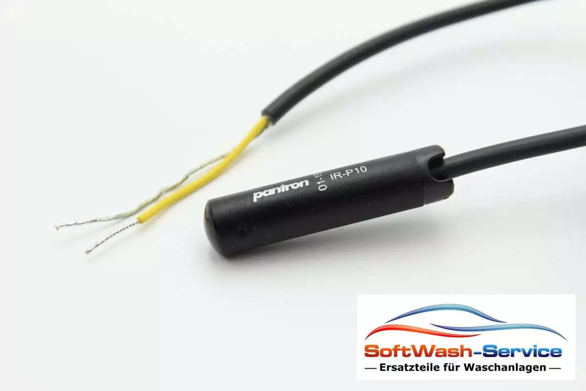 Lichtschranken Empfänger P10 mit 5 Meter Kabel Pantron gelb