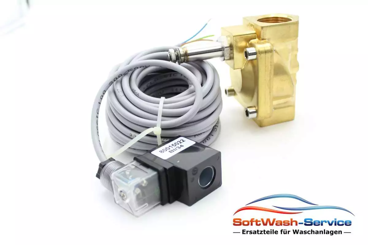 Magnetventil 1",MS 0,5-16 bar 24V DC 10m Kabel