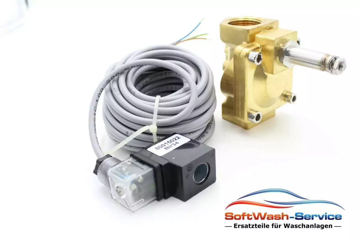 Magnetventil 1",MS 0,5-16 bar 24V DC 10m Kabel