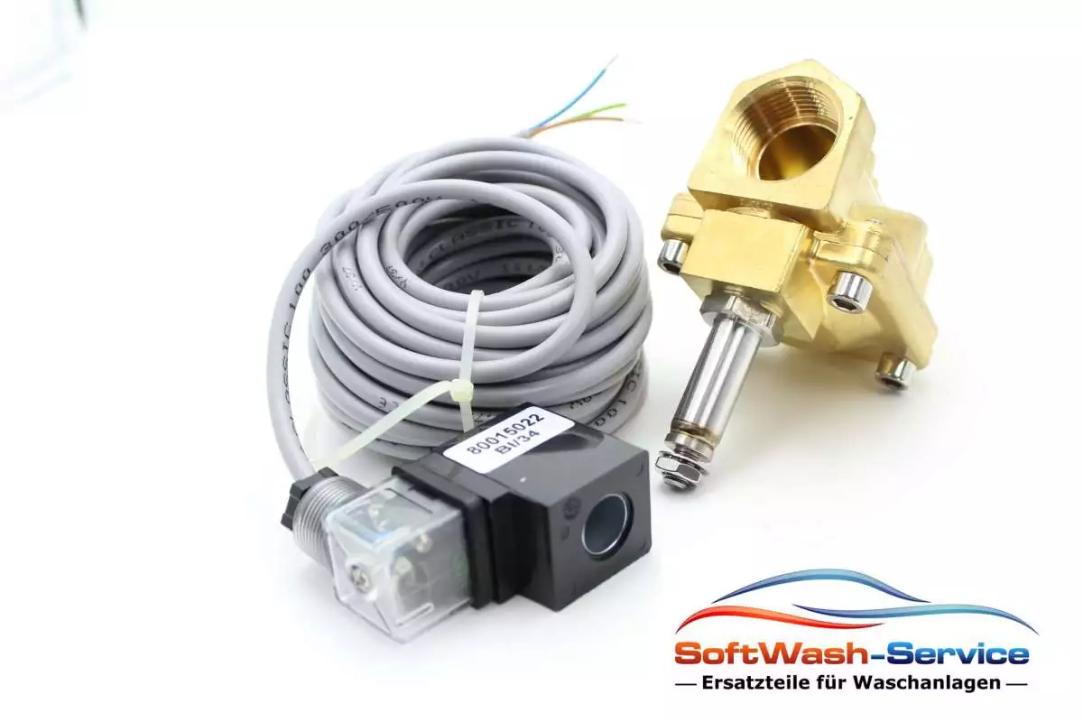 Magnetventil 1",MS 0,5-16 bar 24V DC 10m Kabel