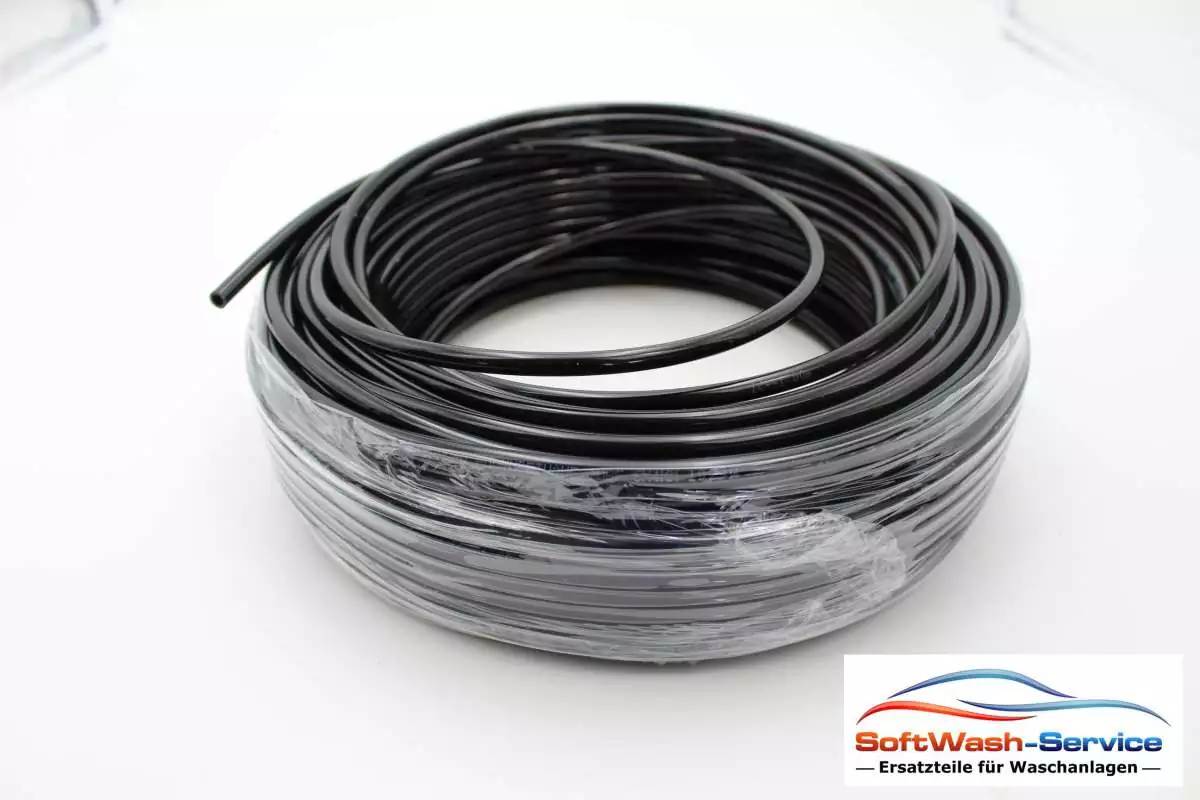 Schlauch Polyurethan 6mm, schwarz