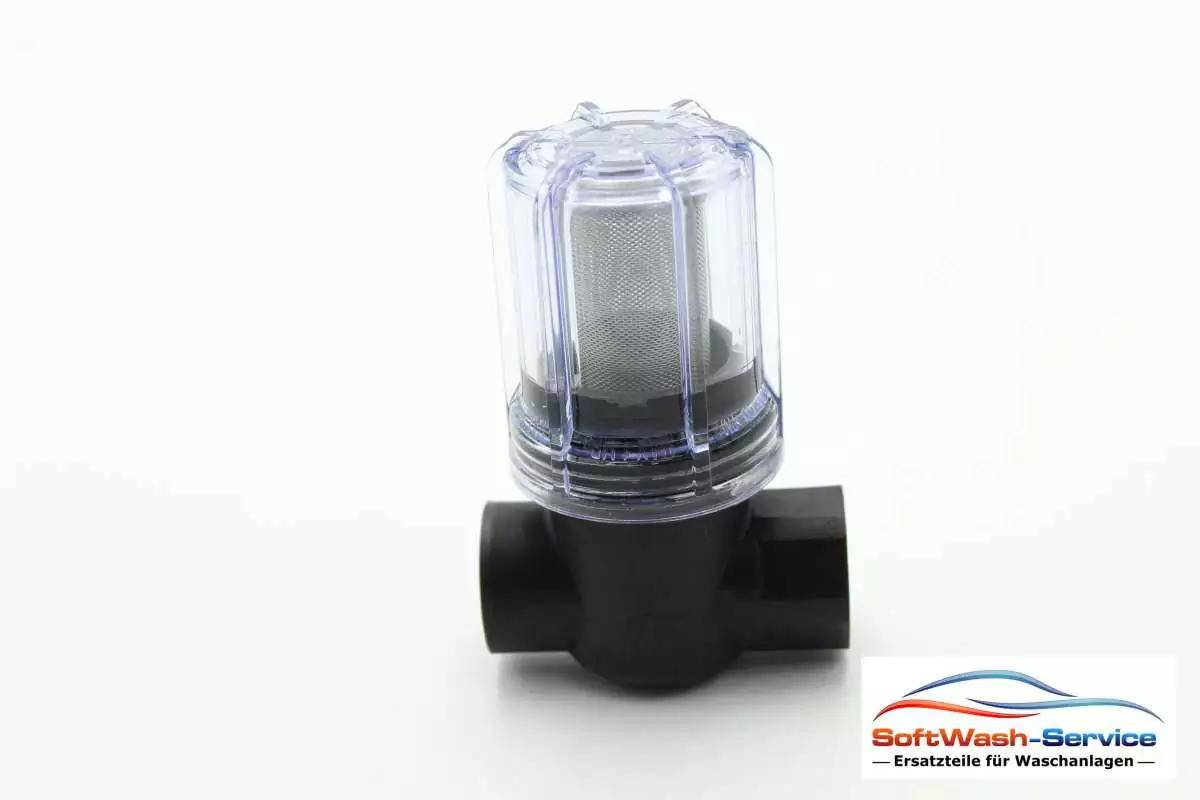 Filter 2x 1/2" IG mit Edelstahlfilter 30