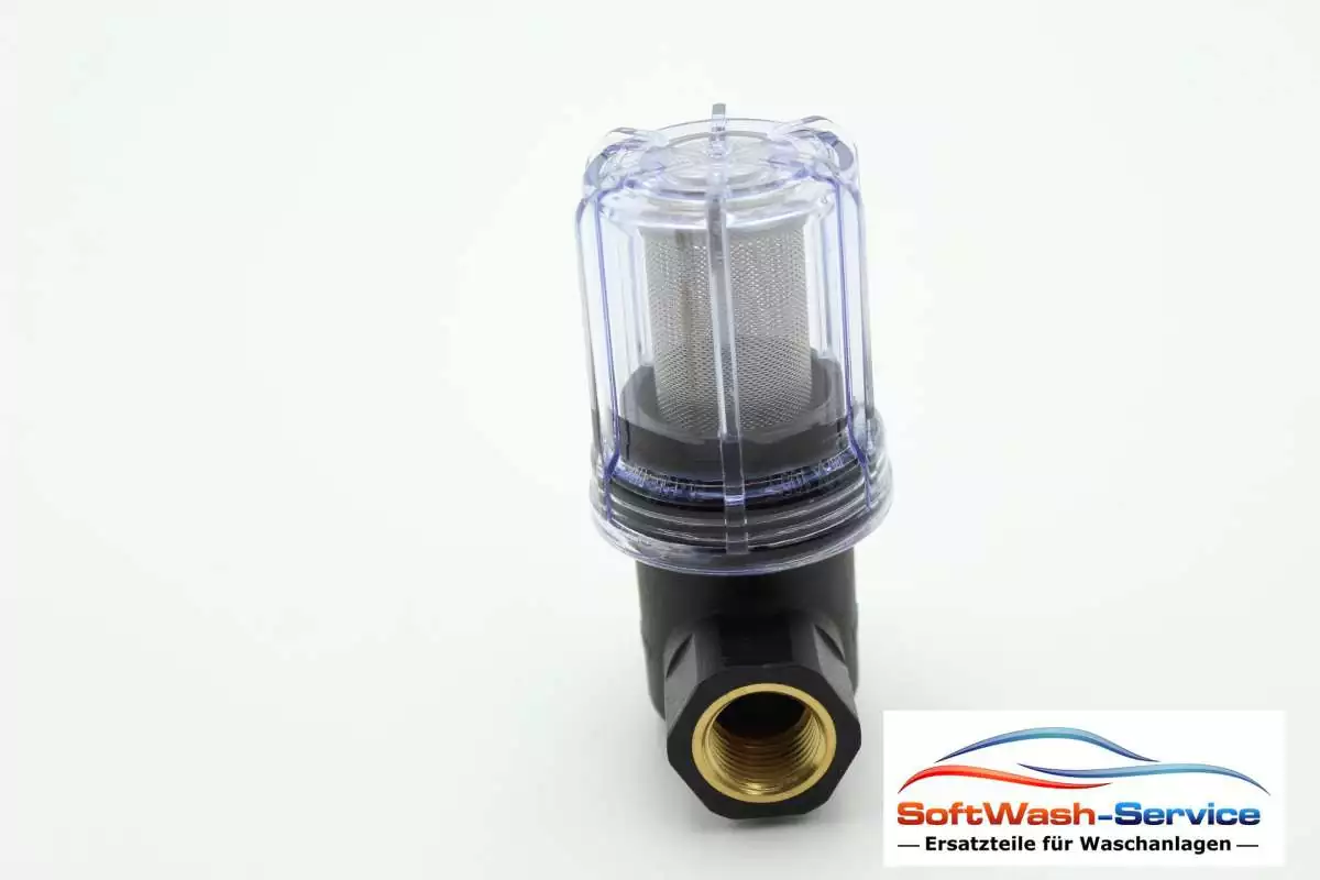 Filter 2x 1/2" IG mit Edelstahlfilter 30